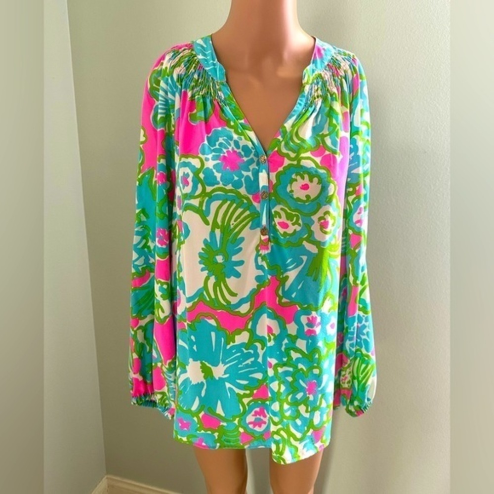 Lilly Pulitzer Elsa blouse. EUC